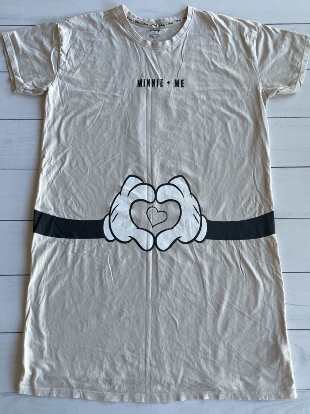 Entire Closet $5! SM Disney X Primary Maternity Dress, Minnie + Me, 100% Cotton - Picture 2 of 11